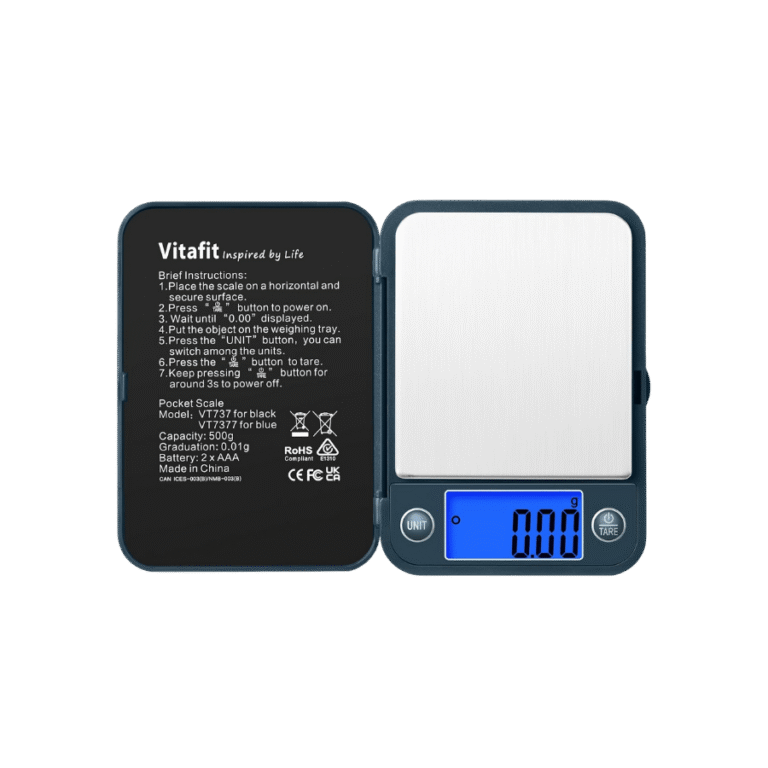 Báscula de bolsillo pocket scale 500g Vitafit