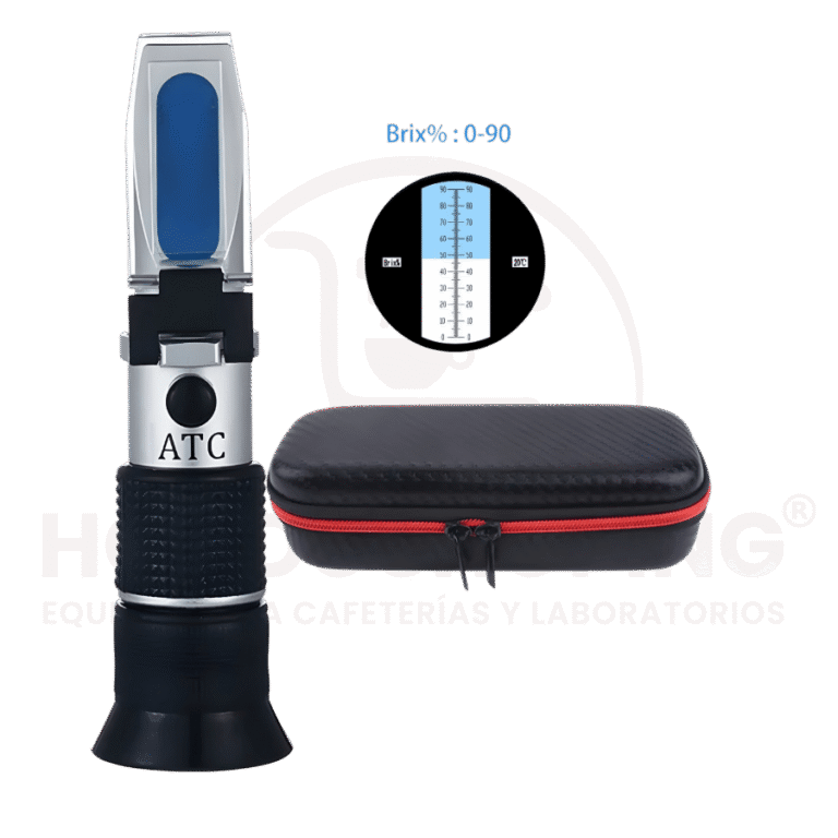 Refractometro 0~90% con funda