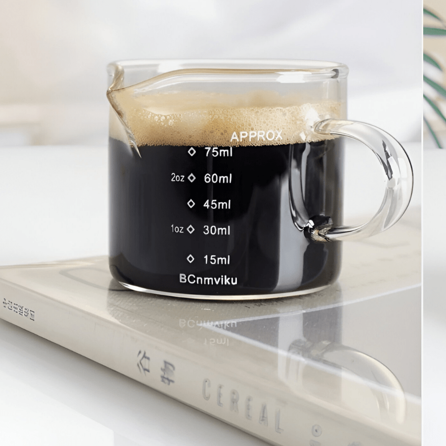 Set de café portátil para camping y viaje con cafetera de vidrio