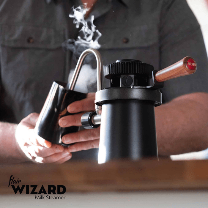 Set de café portátil para camping y viaje con cafetera de vidrio