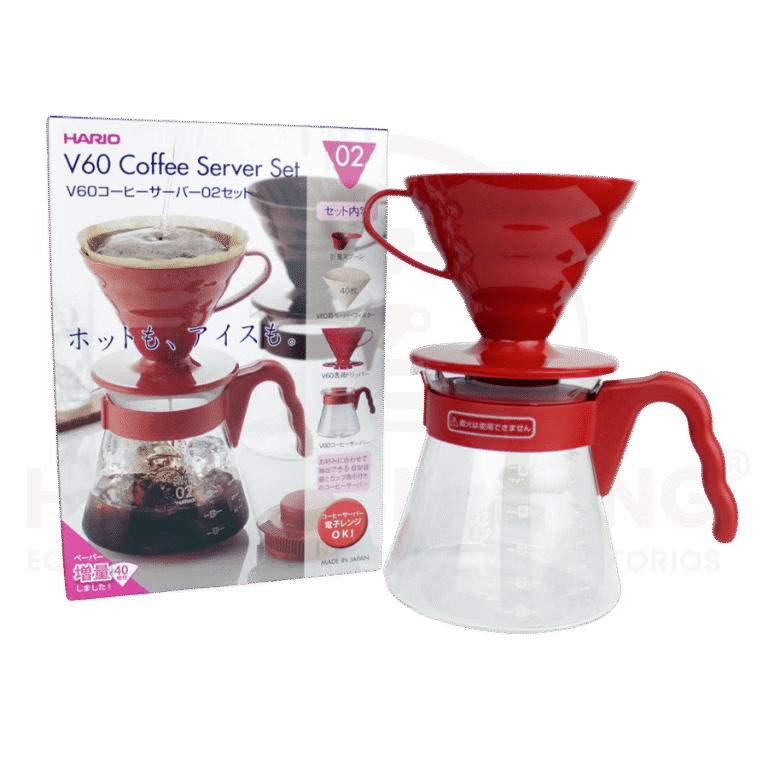 Set V60 #02 Hario 1 a 4 Tazas.