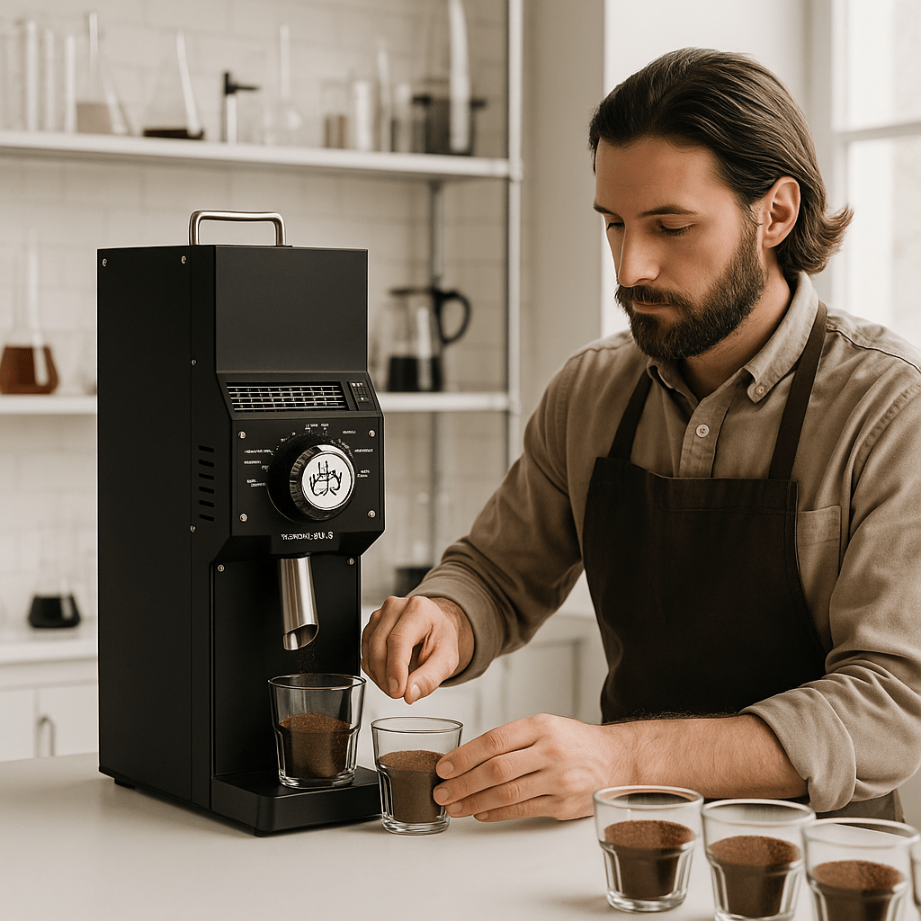 Set de café portátil para camping y viaje con cafetera de vidrio