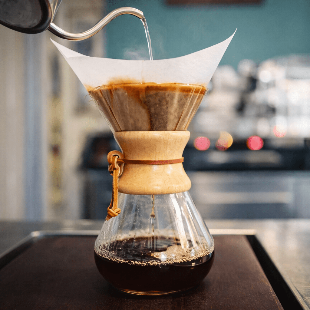 Set de café portátil para camping y viaje con cafetera de vidrio