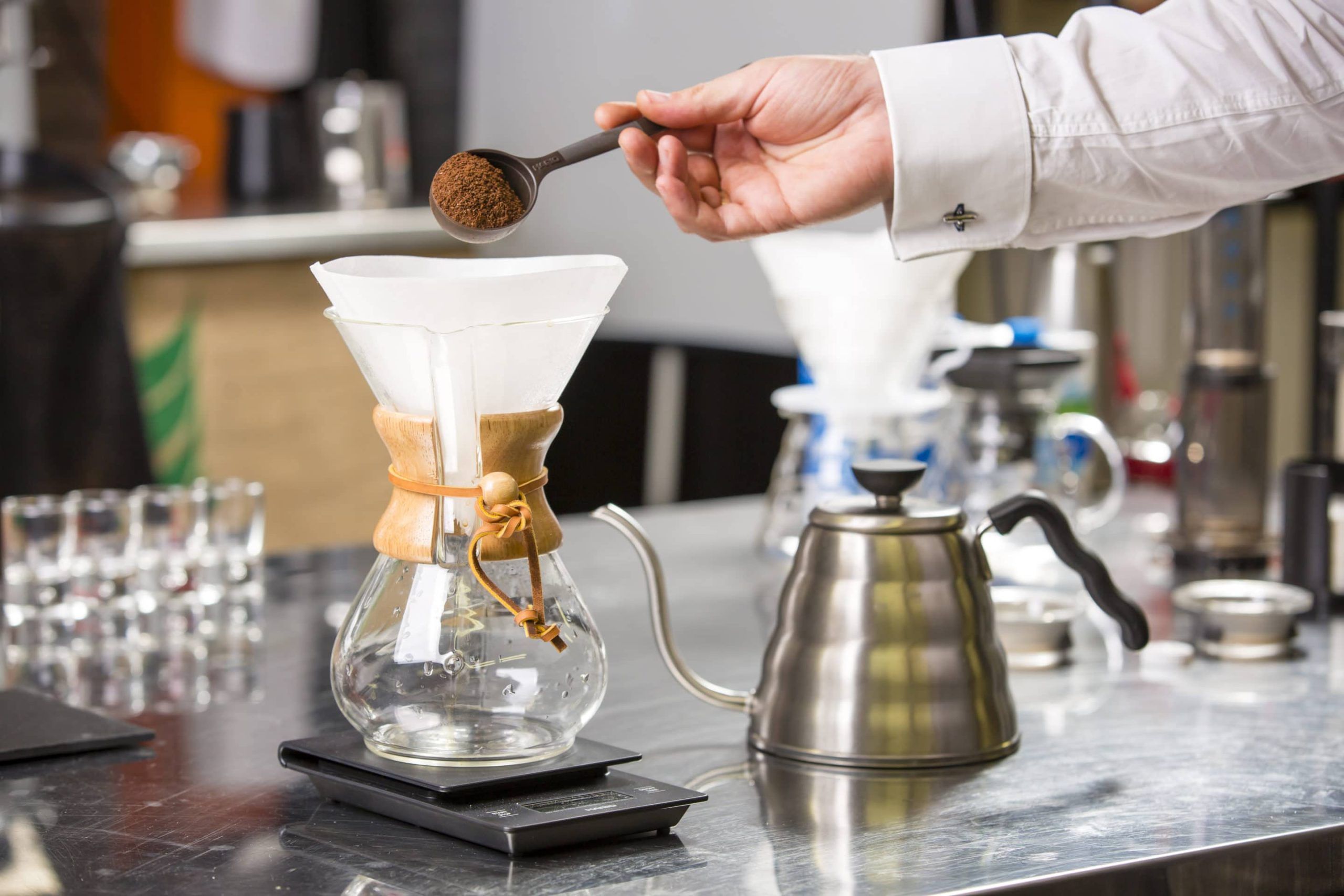 Chemex vista frontal