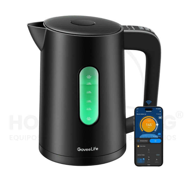 GoveeLife Hervidor inteligente con control de temperatura de 1.7 L, 1500 W, WiFi