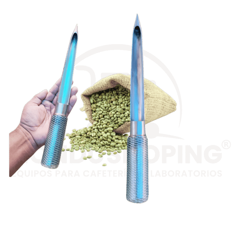 Sonda o chuzo de muestreo de lotes de café oro