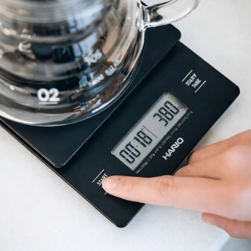 Set de café portátil para camping y viaje con cafetera de vidrio