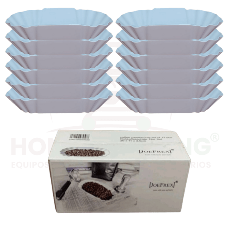 Caja de bandejas de muestreo de café 12pcs JOEFREX.