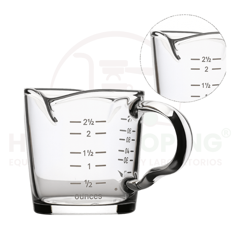 Vaso Shot Profesional para Medir Espresso 70 ml / 2.5 oz.