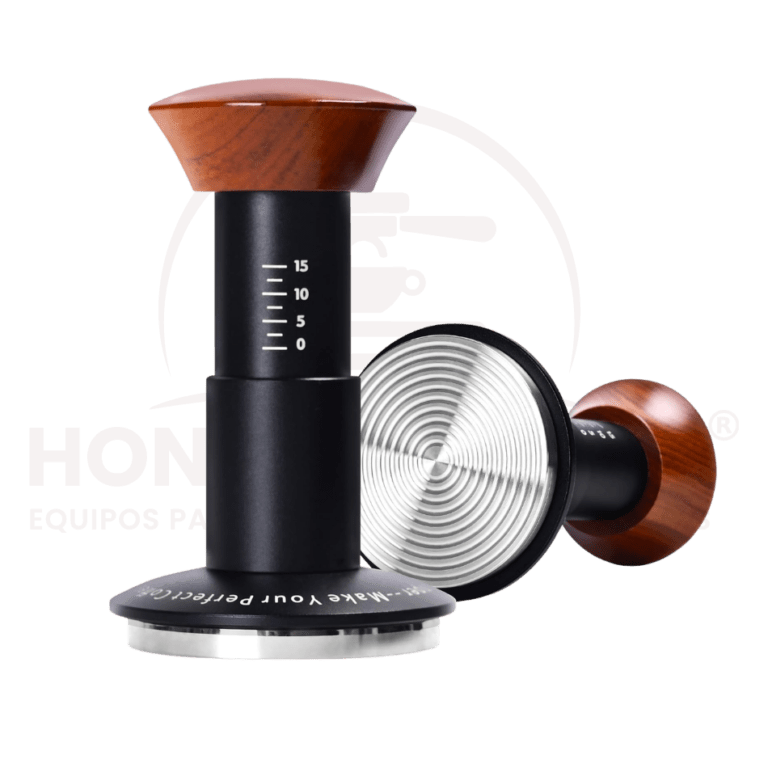Tamper Ripple Profesional 58 mm Ajustable de 0 a 15.
