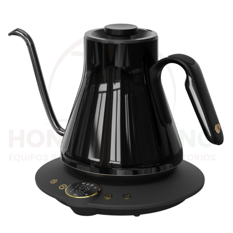 Hervidor cuello de cisne cocinare FLOW B9 Soulages Negro.